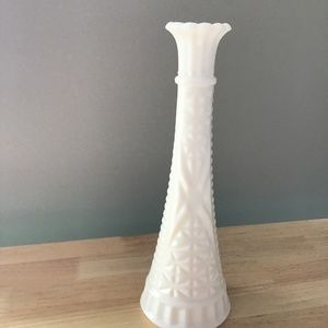 Milk Glass Vase